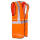 Men's Orange High Visibility Safety Vest